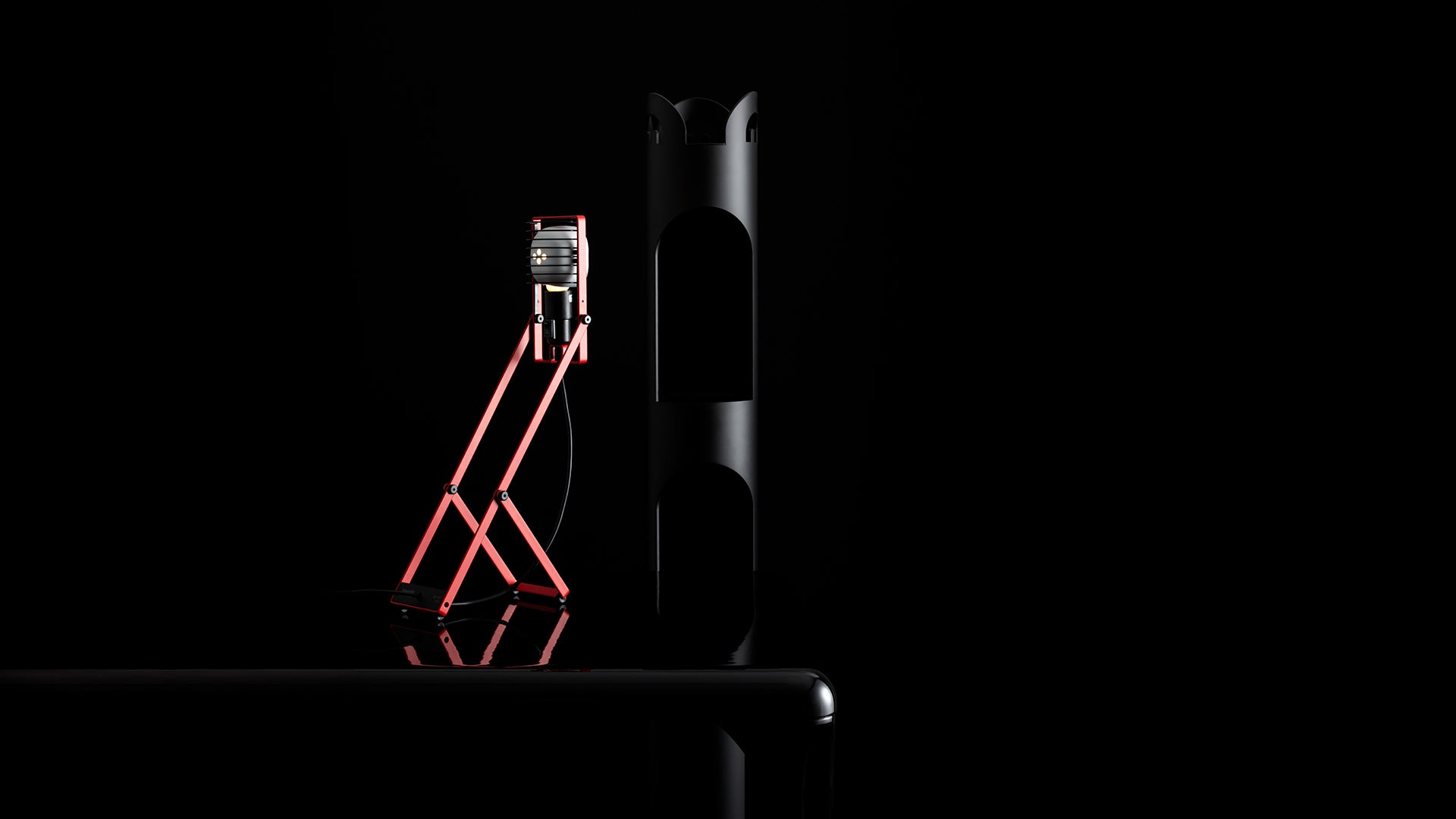 Lampa biurkowa regulowana SINTESI niebieski