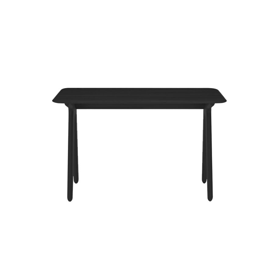 Desk slab black oak wood [Julia] [Coming Soon]