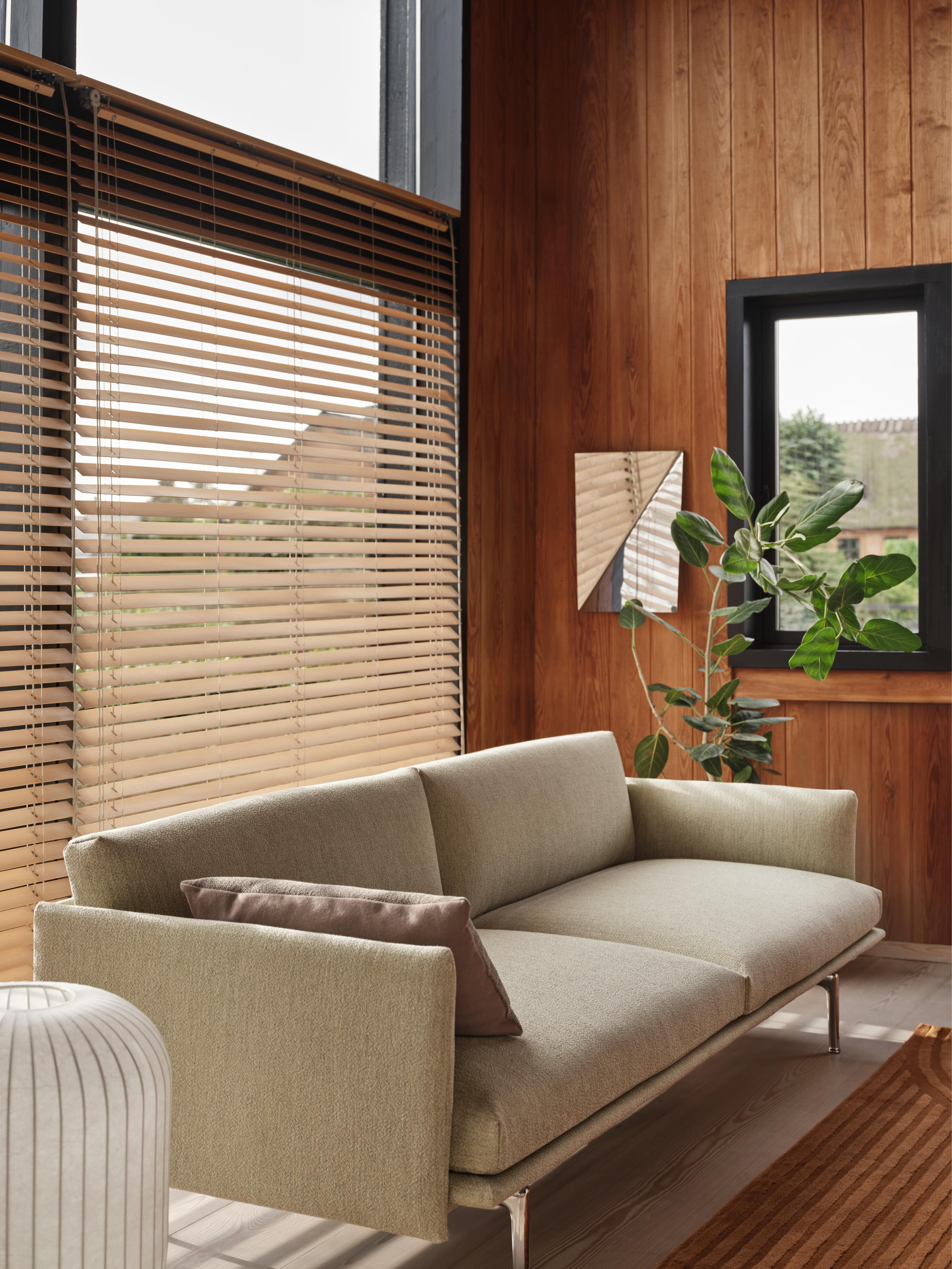 GAZE Polished Steel Mirror