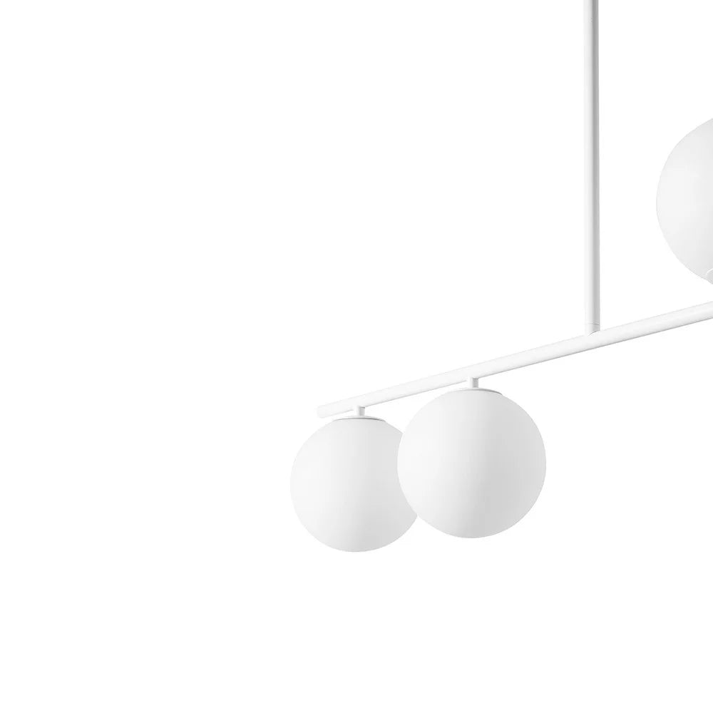 SUGURI white two-point ceiling lamp
