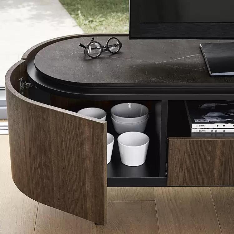 Szafka RTV LAKE orzechowy Calligaris    Eye on Design