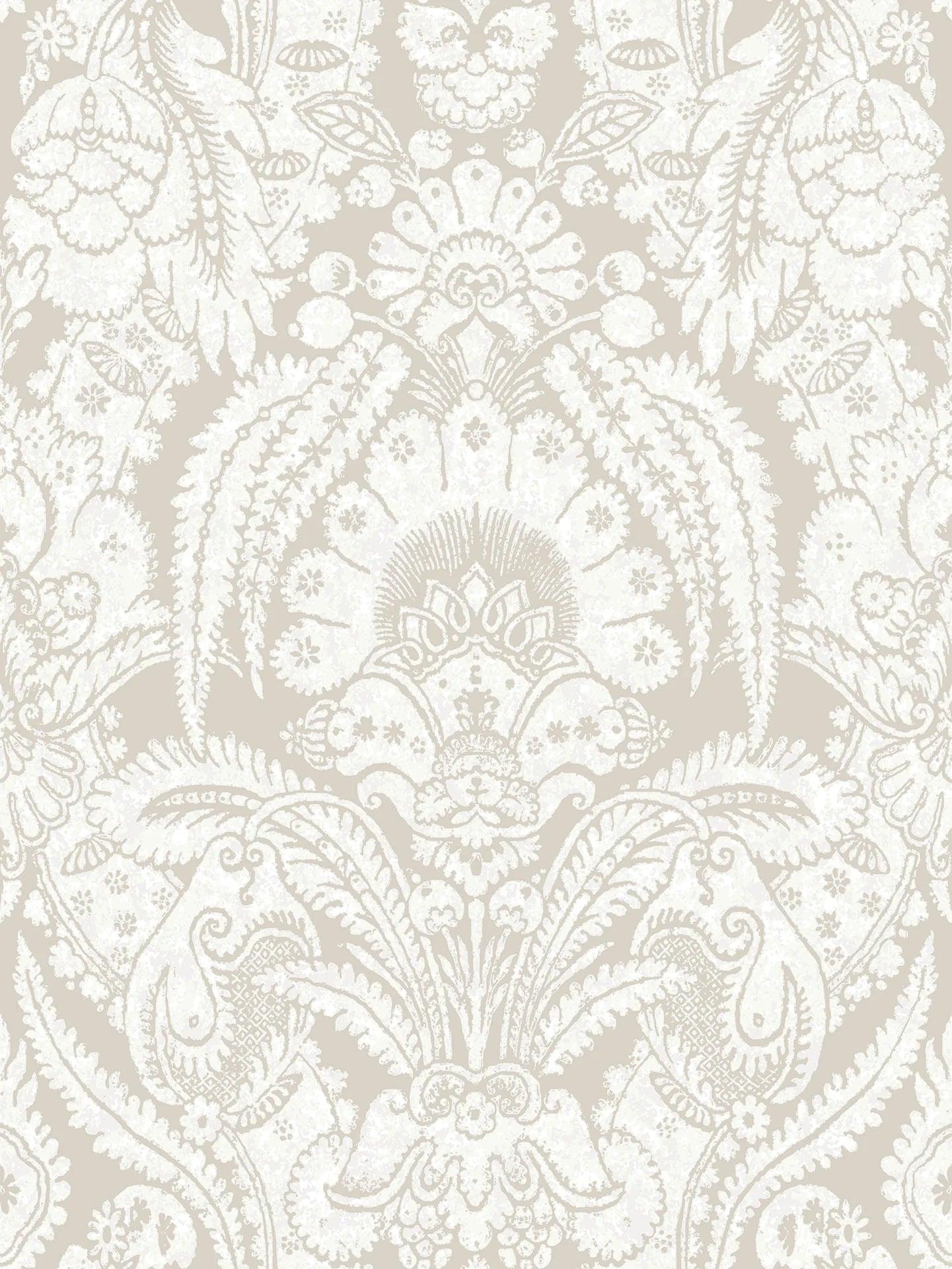 Tapeta ALBEMARLE - Chatterton biel na beżu Cole & Son Default Title   Eye on Design