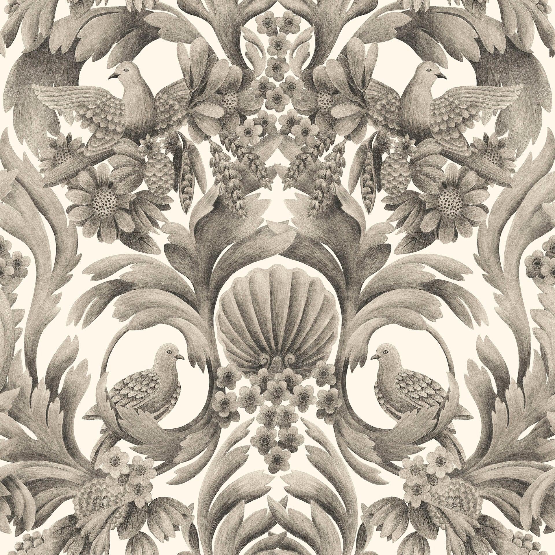 Tapeta HRP GREAT MASTERS - Gibbons Carving szary Cole & Son Default Title   Eye on Design