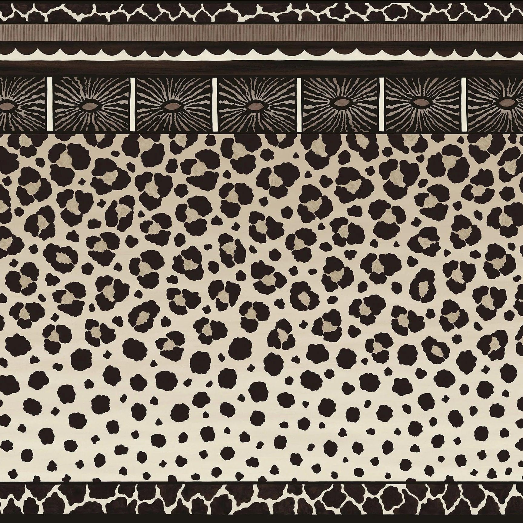 Tapeta THE ARDMORE COLLECTION - Zulu Border brązowy Cole & Son    Eye on Design