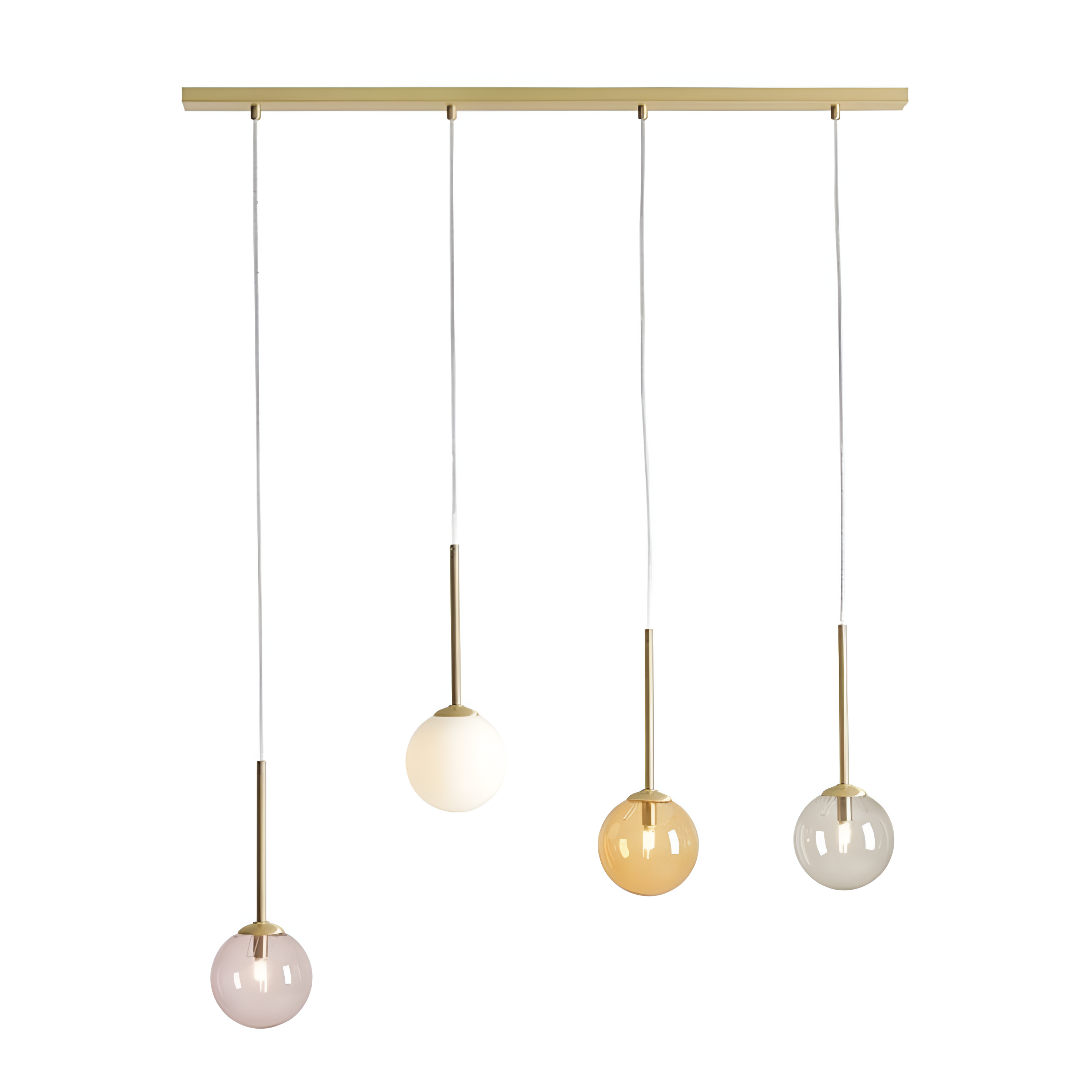 Lampa wisząca BOSSO QUATRO kolorowy