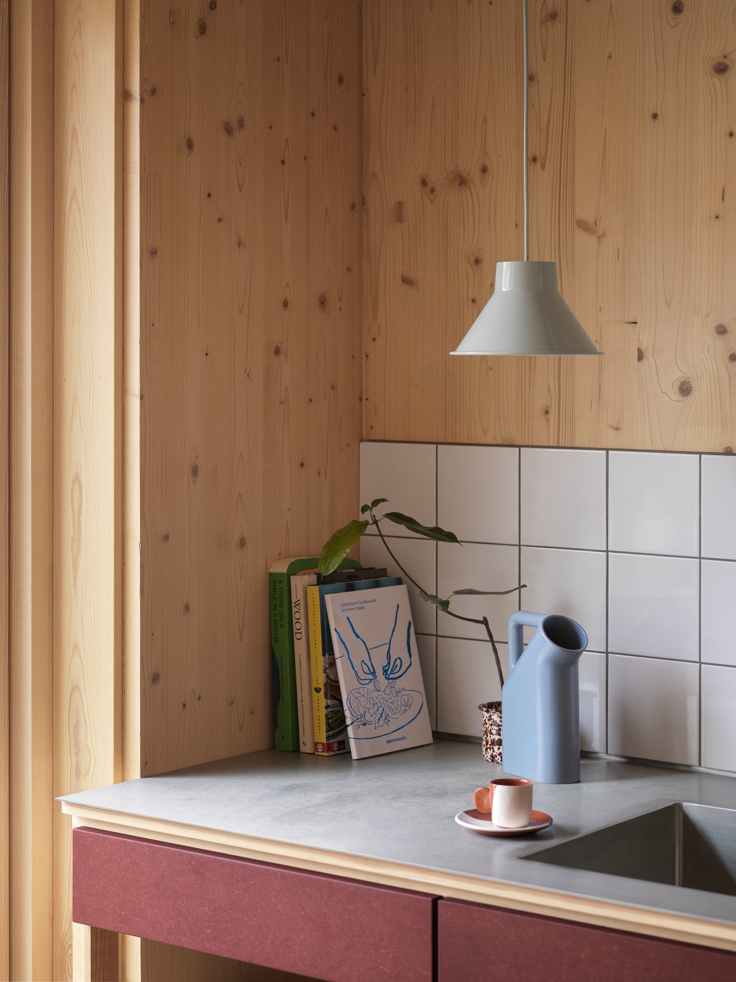 Kanne TUB in Blau