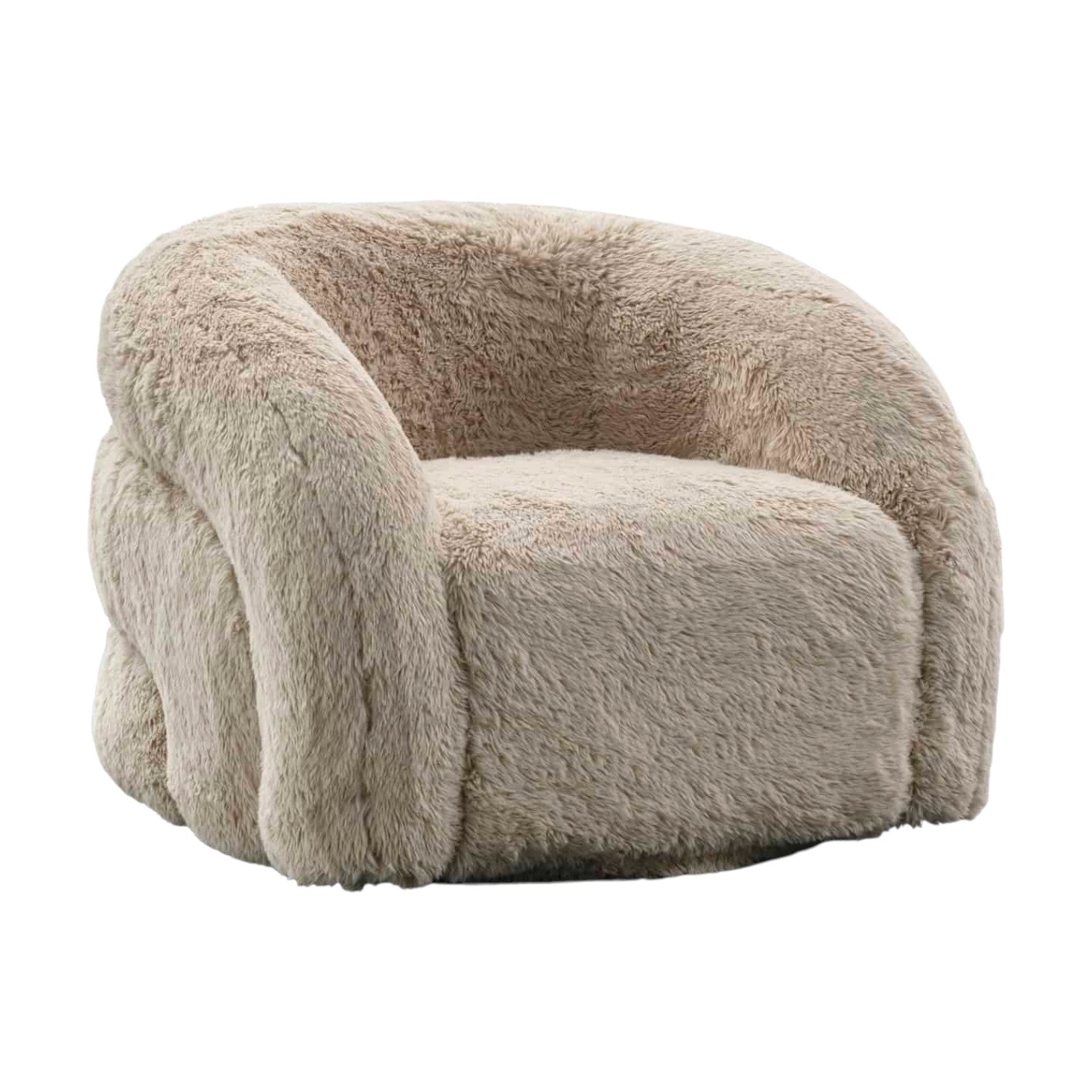 ARCUS YAKETY Sand Swivel Armchair