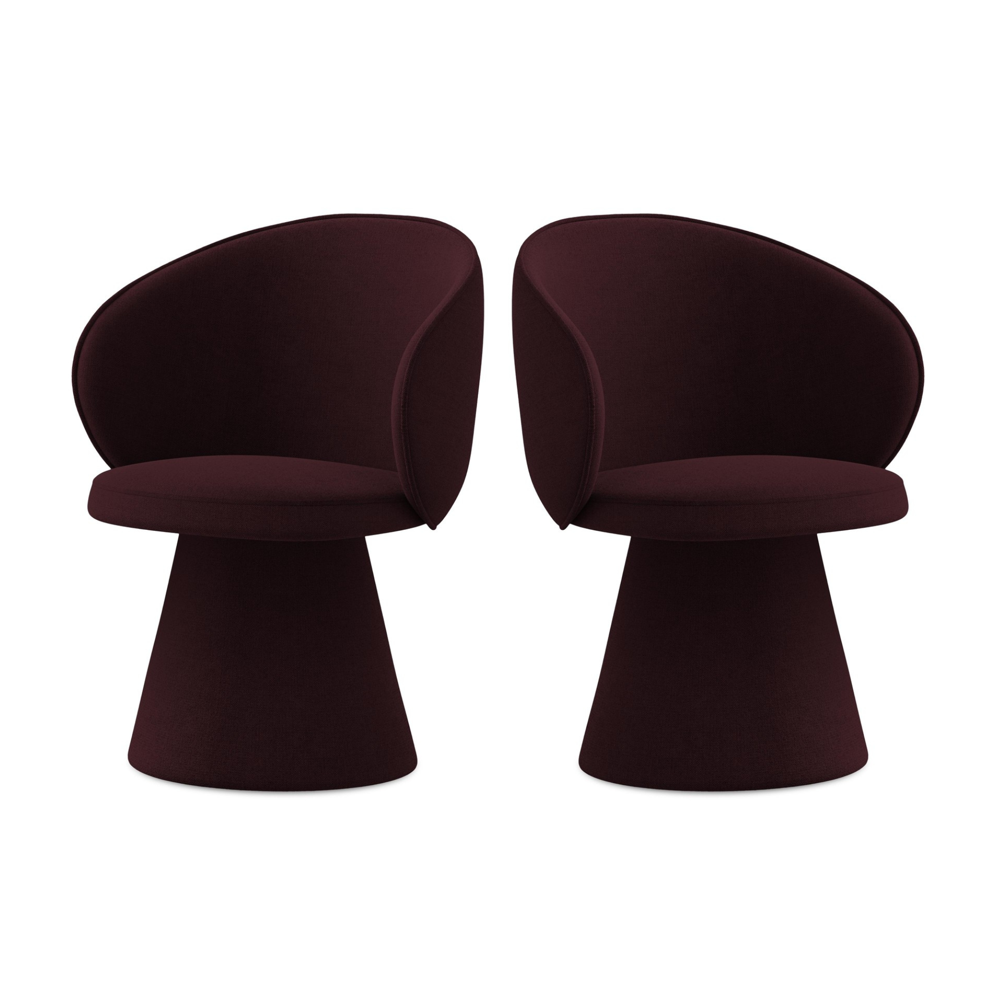 Krzesło UALA bordowy