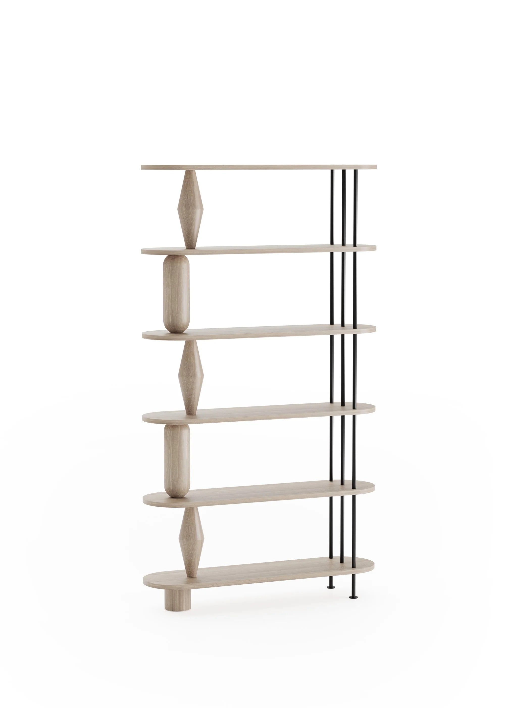 VAZOO Shelf Bleached Oak Wood