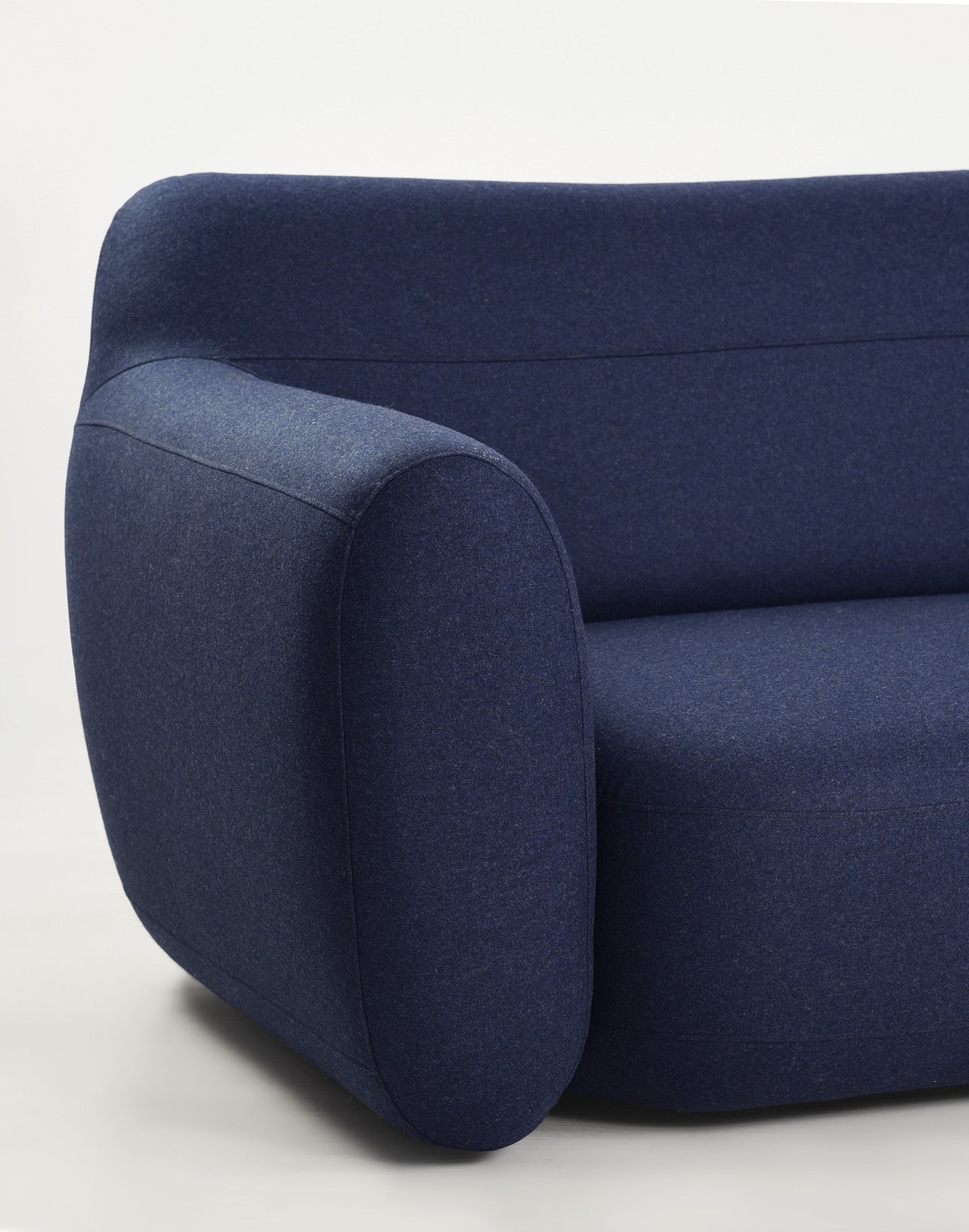 2-seater upholstered sofa MOMENTS