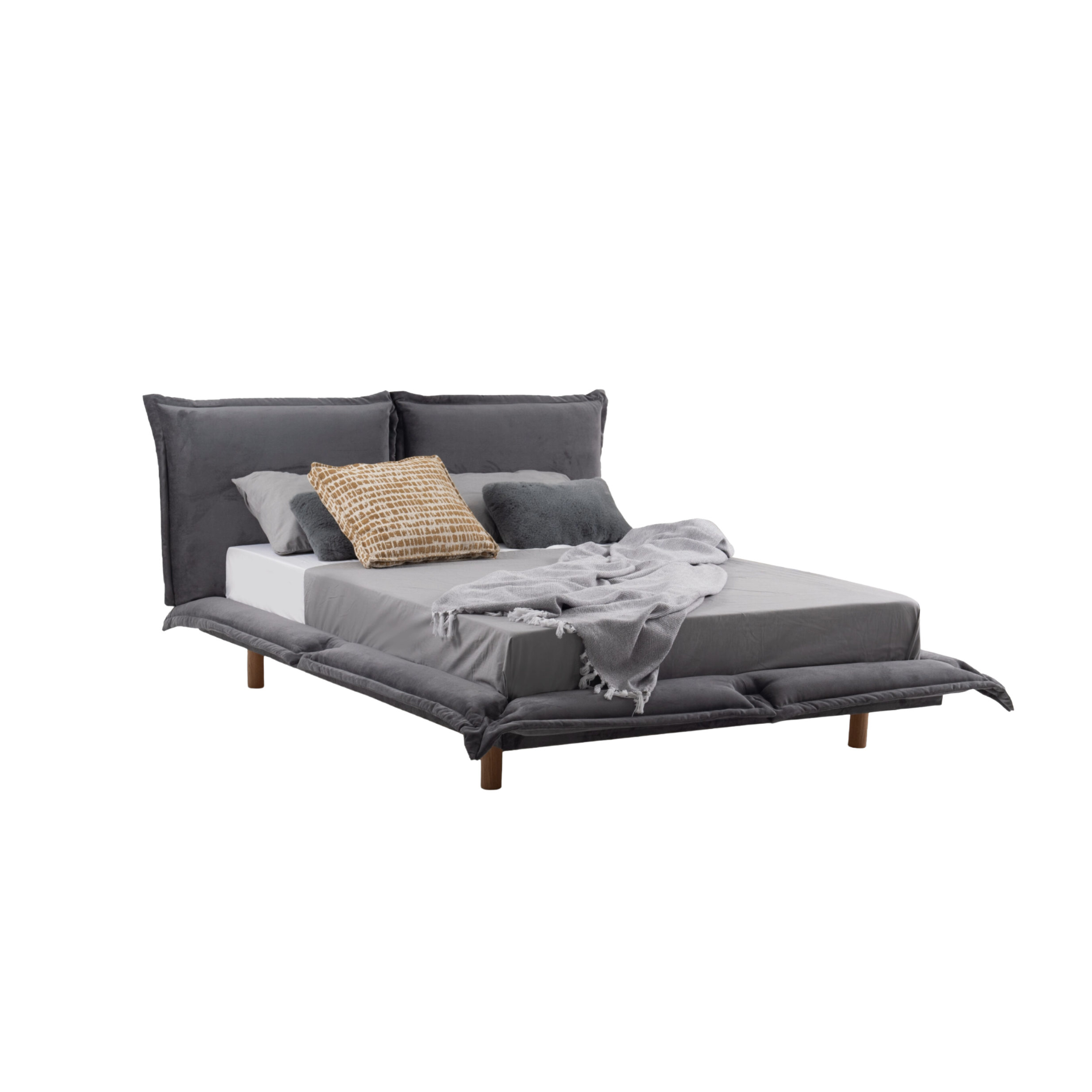 Łóżko VIOLET tapicerowane