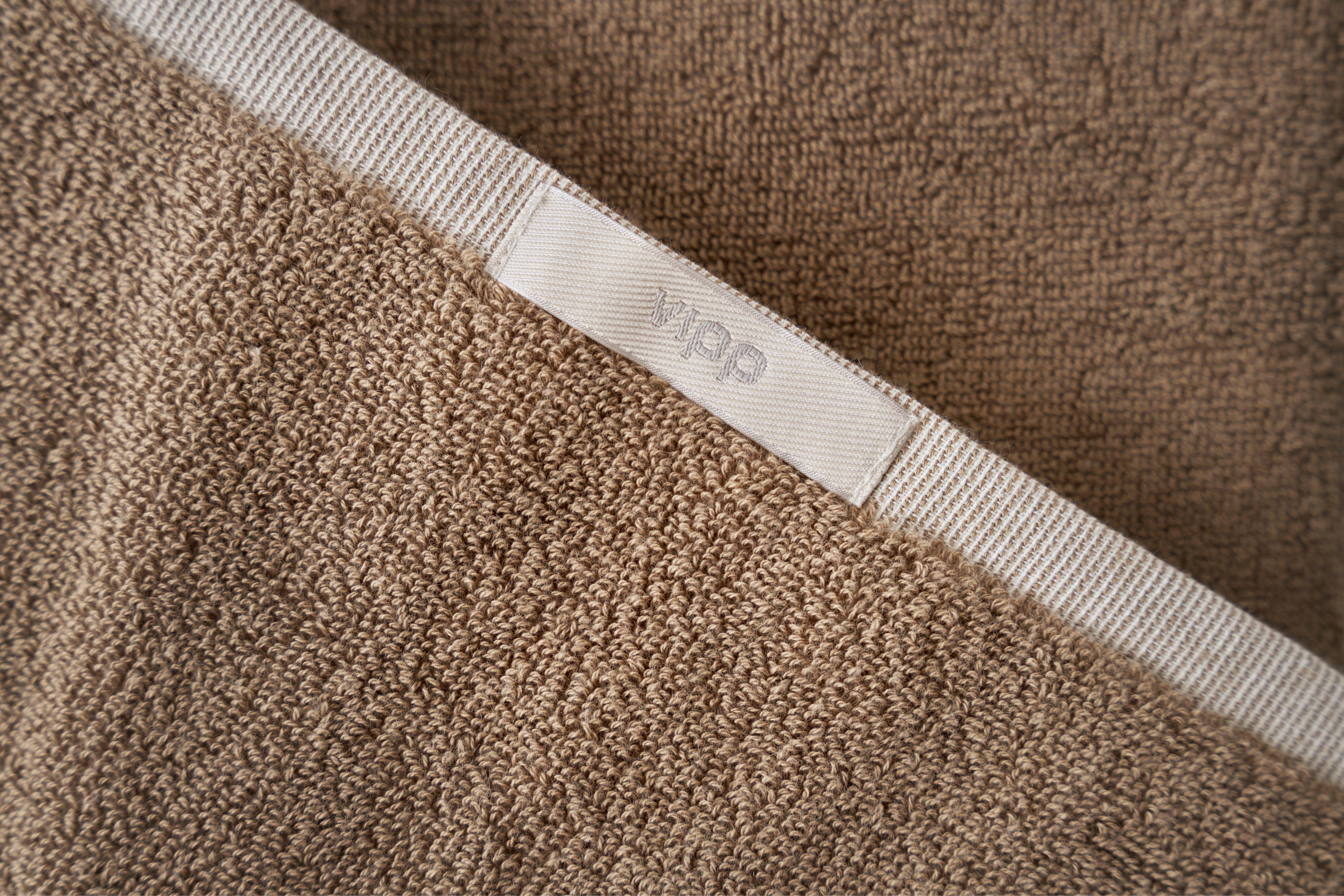 Badezimmermatte VIPP taupe Baumwolle