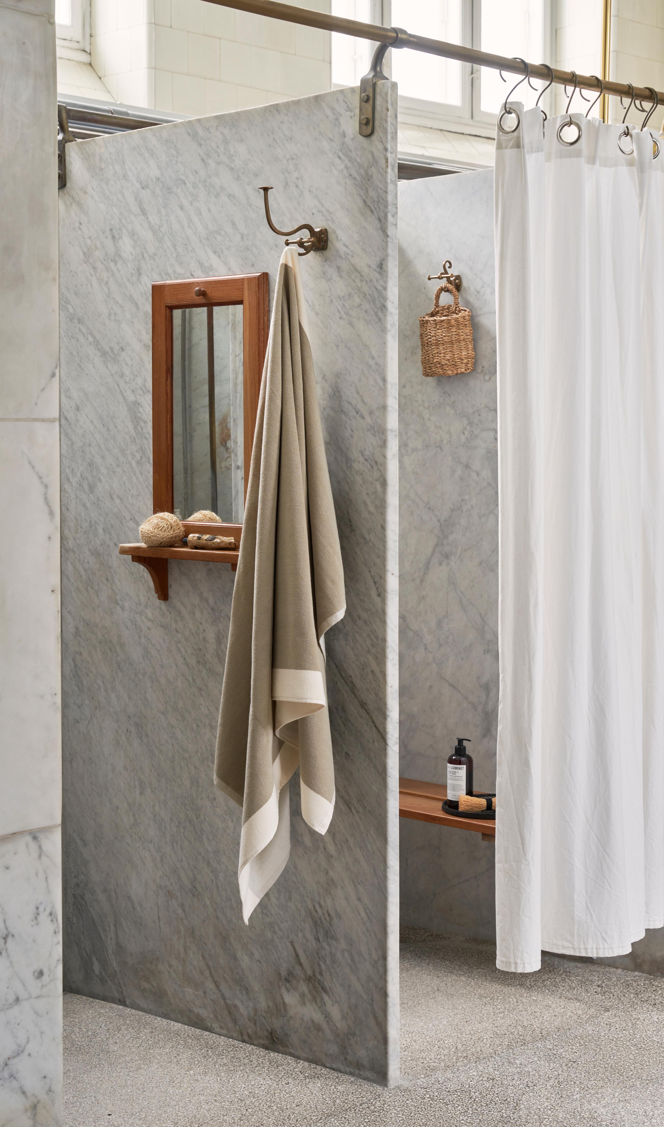 VIPP towel khaki cotton