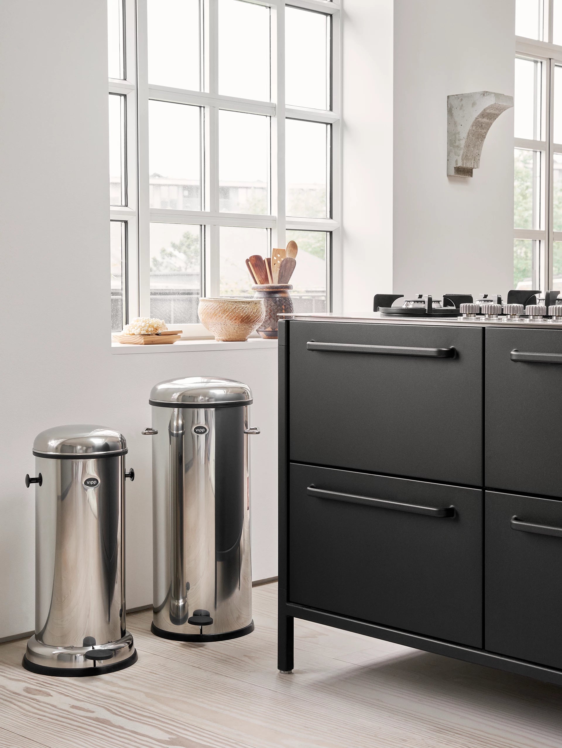 Kosz na śmieci PEDAL BIN stal nierdzewna