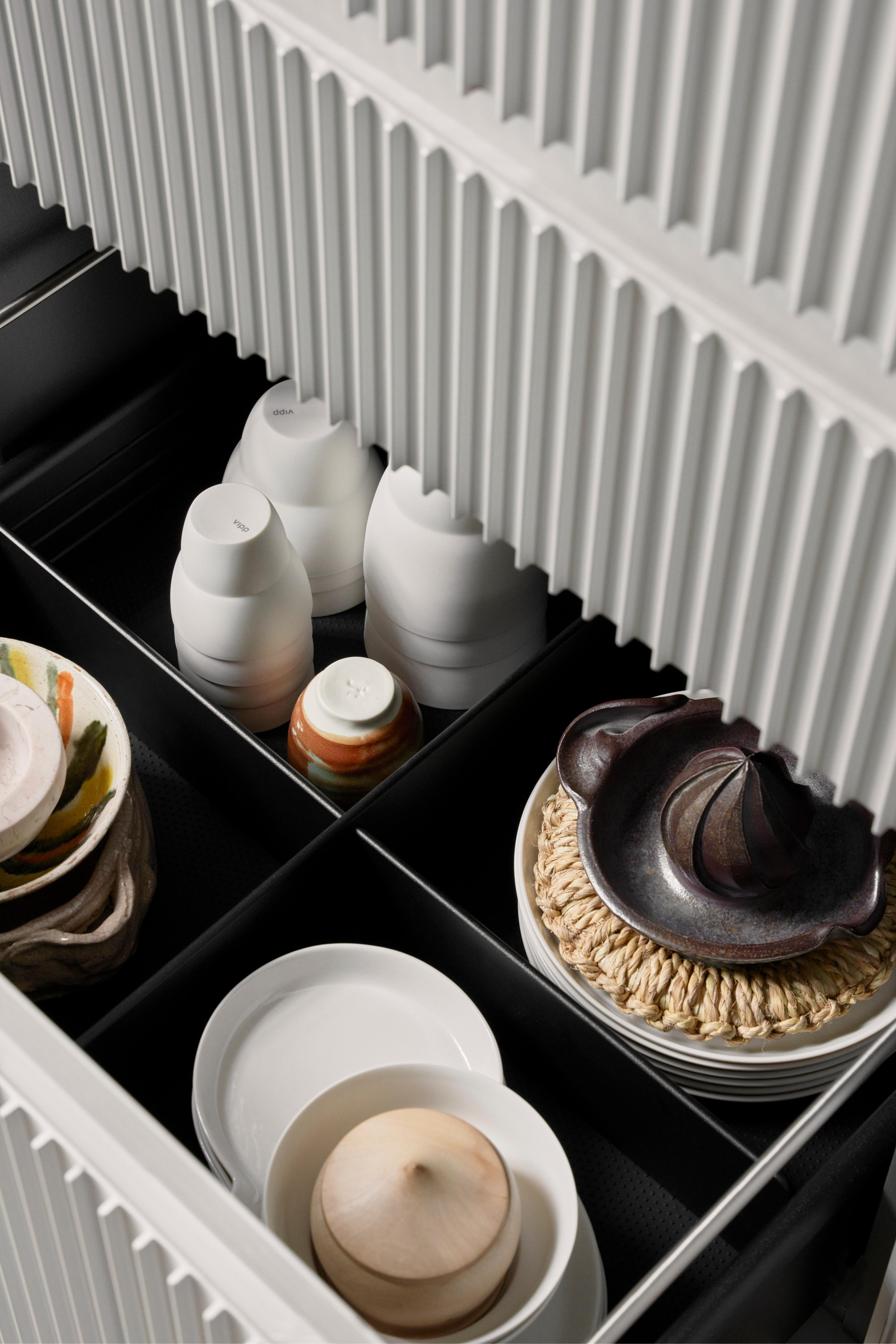 VIPP Tassen-Set aus weißem Porzellan