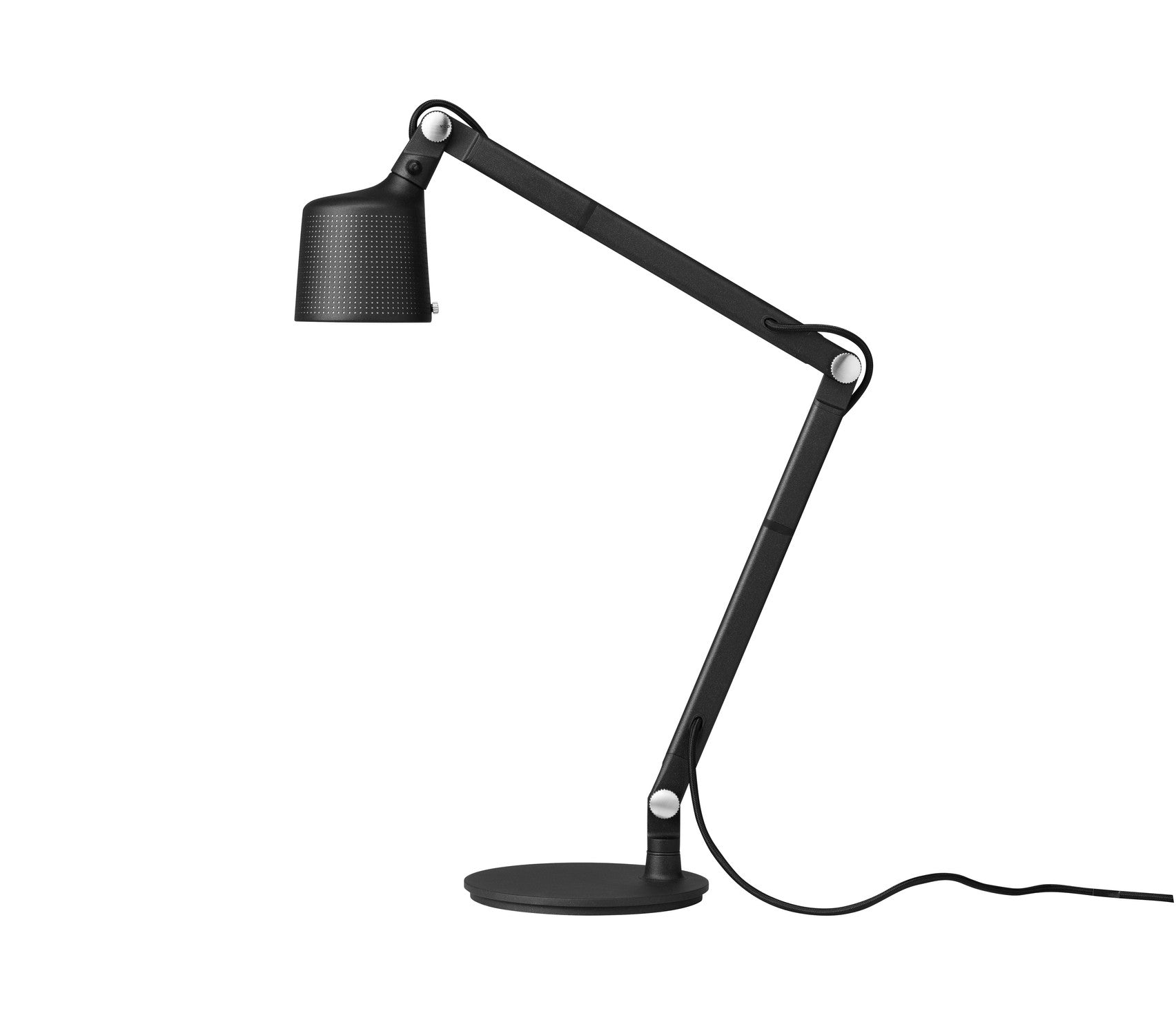 Lampa biurkowa 521 czarny metal