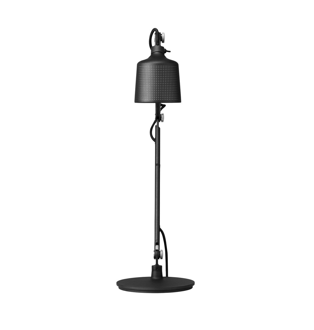 Lampa biurkowa 521 czarny metal