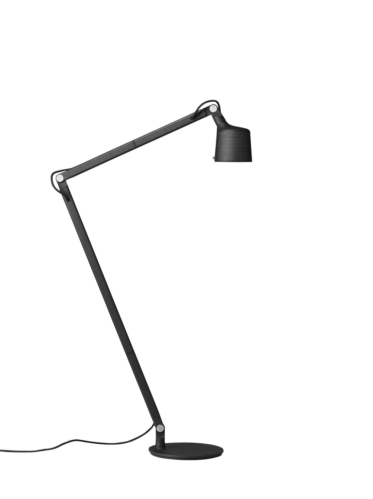 Stehlampe 525 schwarz Metall
