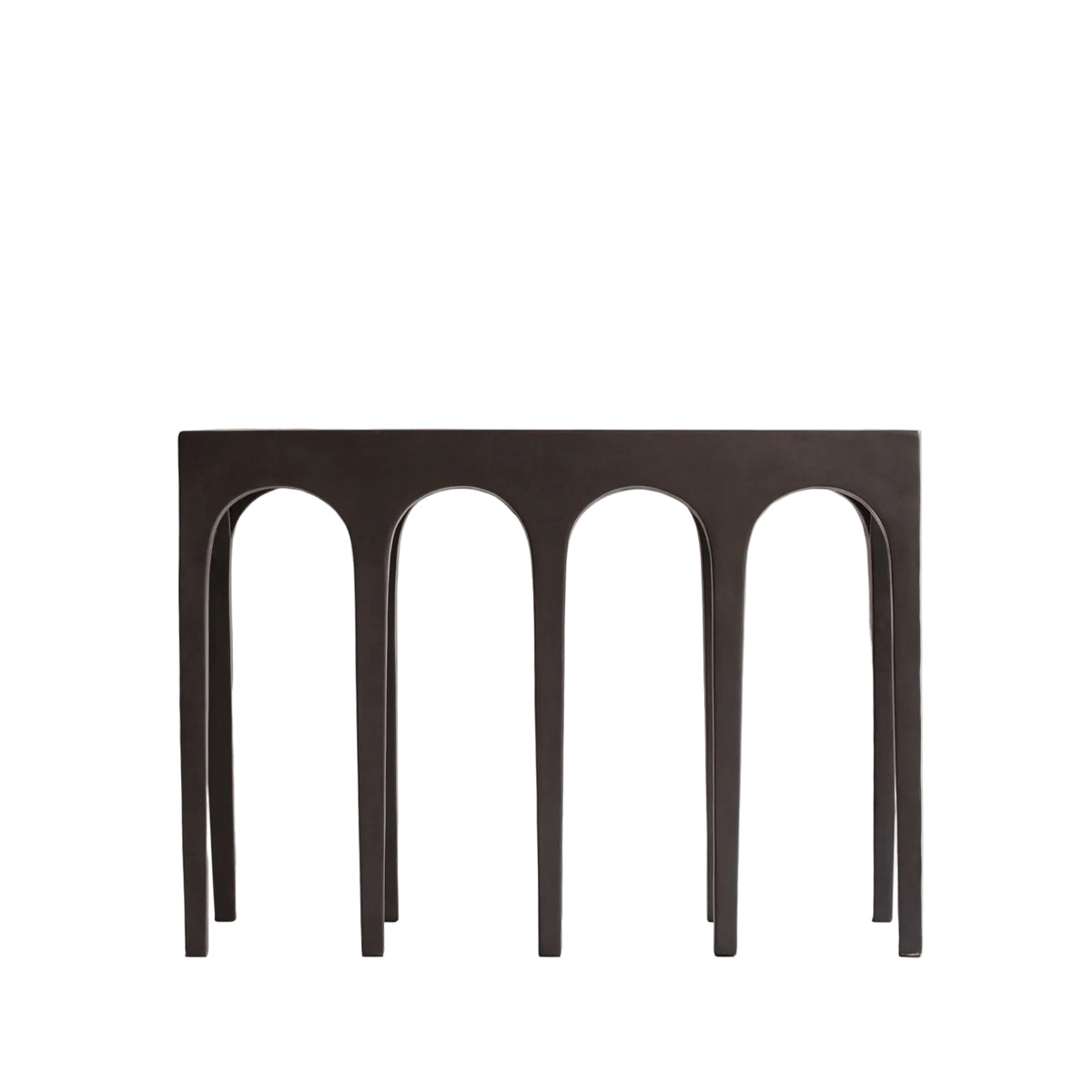 Konsola BOW ciemnobrązowy