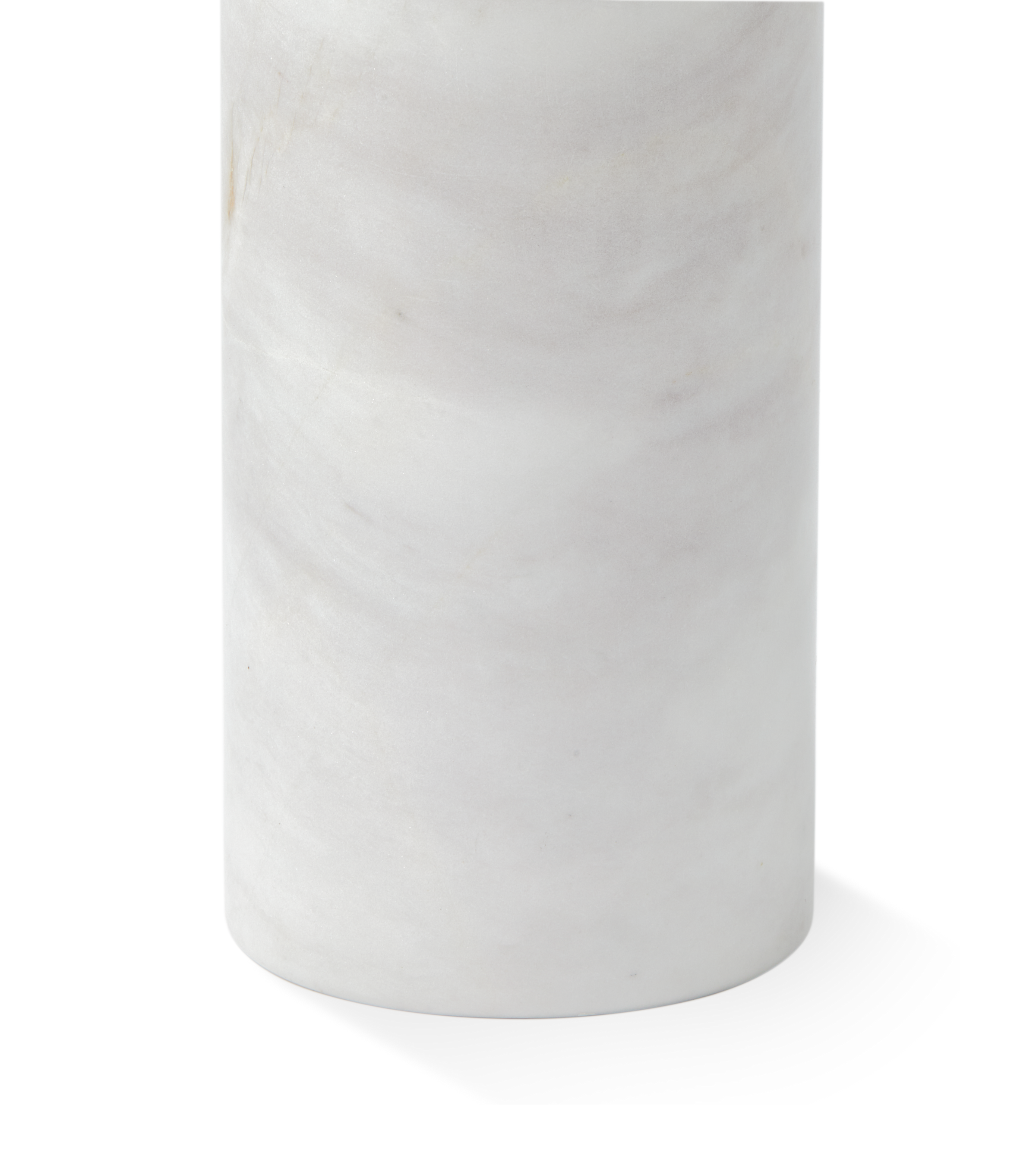 Świecznik HERITAGE BOTTLE biały marmur