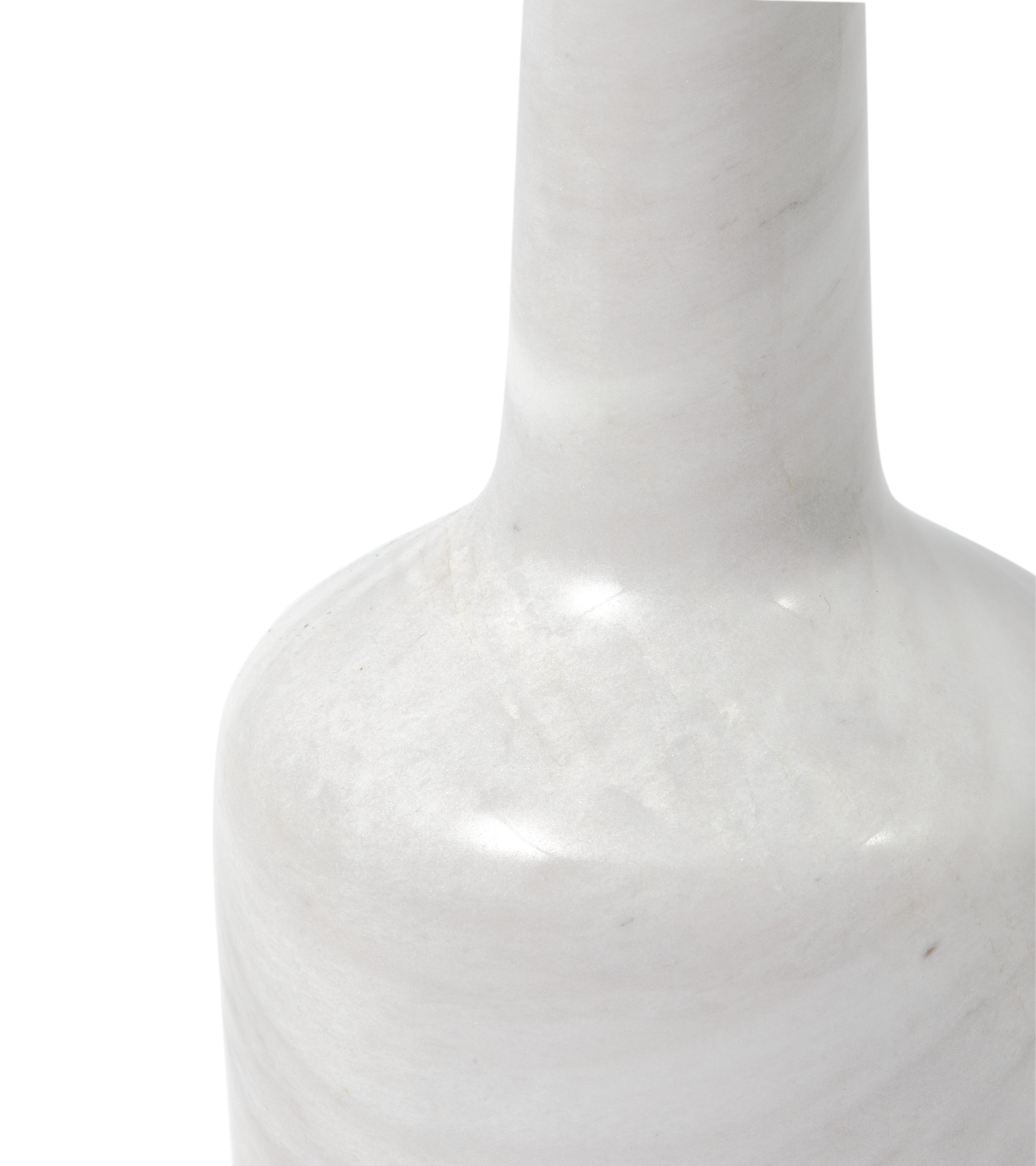 Świecznik HERITAGE WHISKEY biały marmur