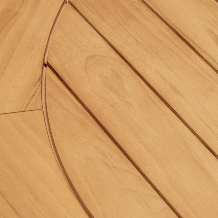 Kaffeetisch für den Außenbereich WESTON aus Teakholz