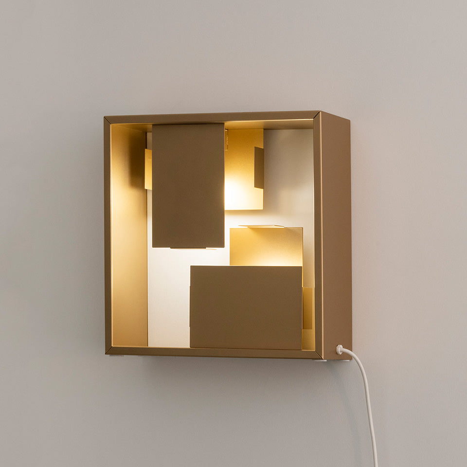 Dekorative Lampe FATO gold