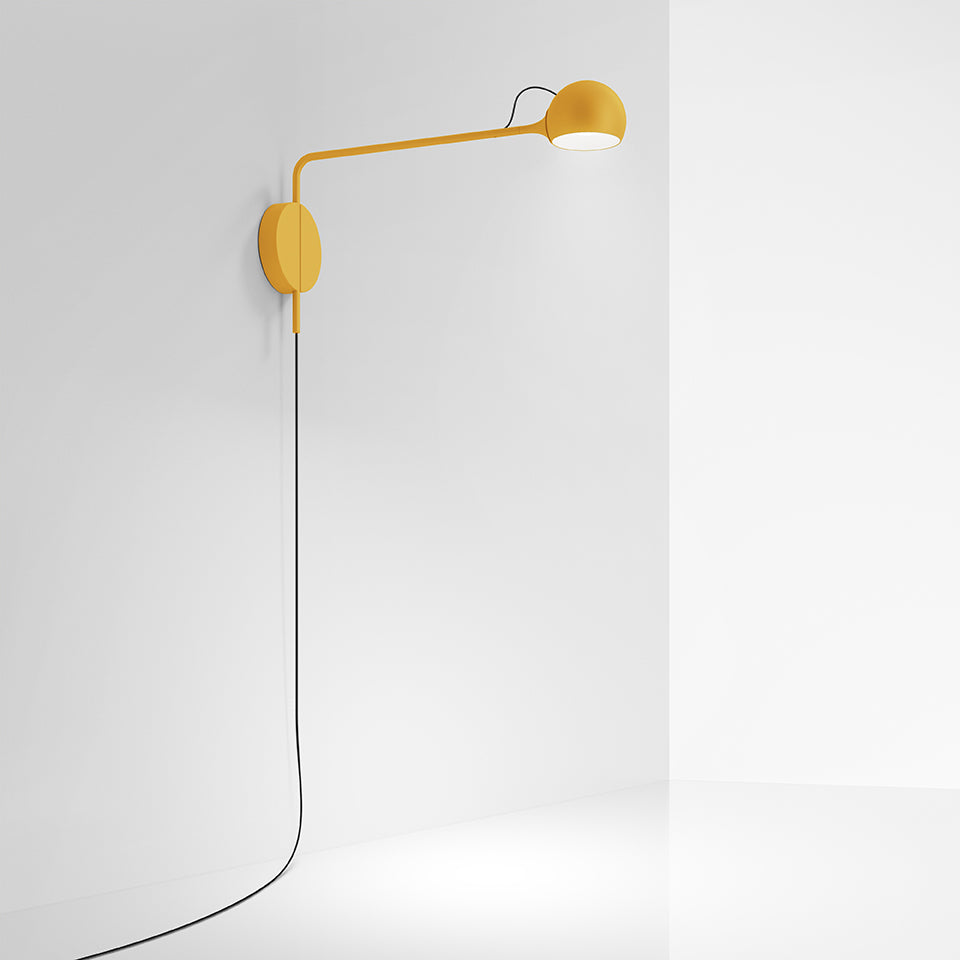 Wandlampe IXA verstellbar sonnengelb