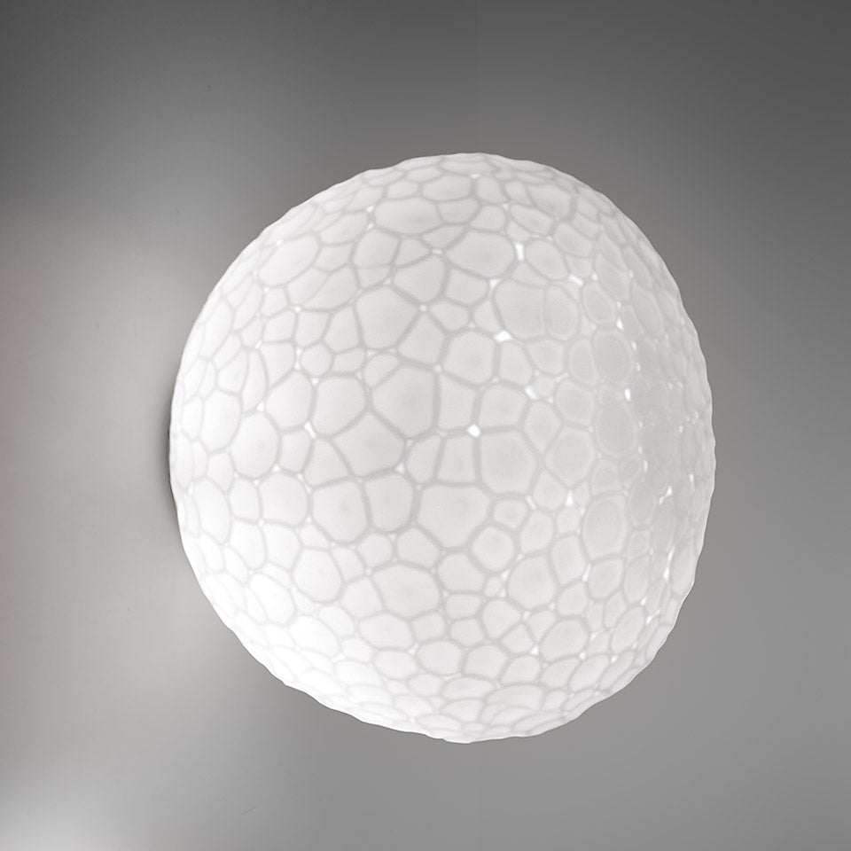 Meteorite Wall Lamp White