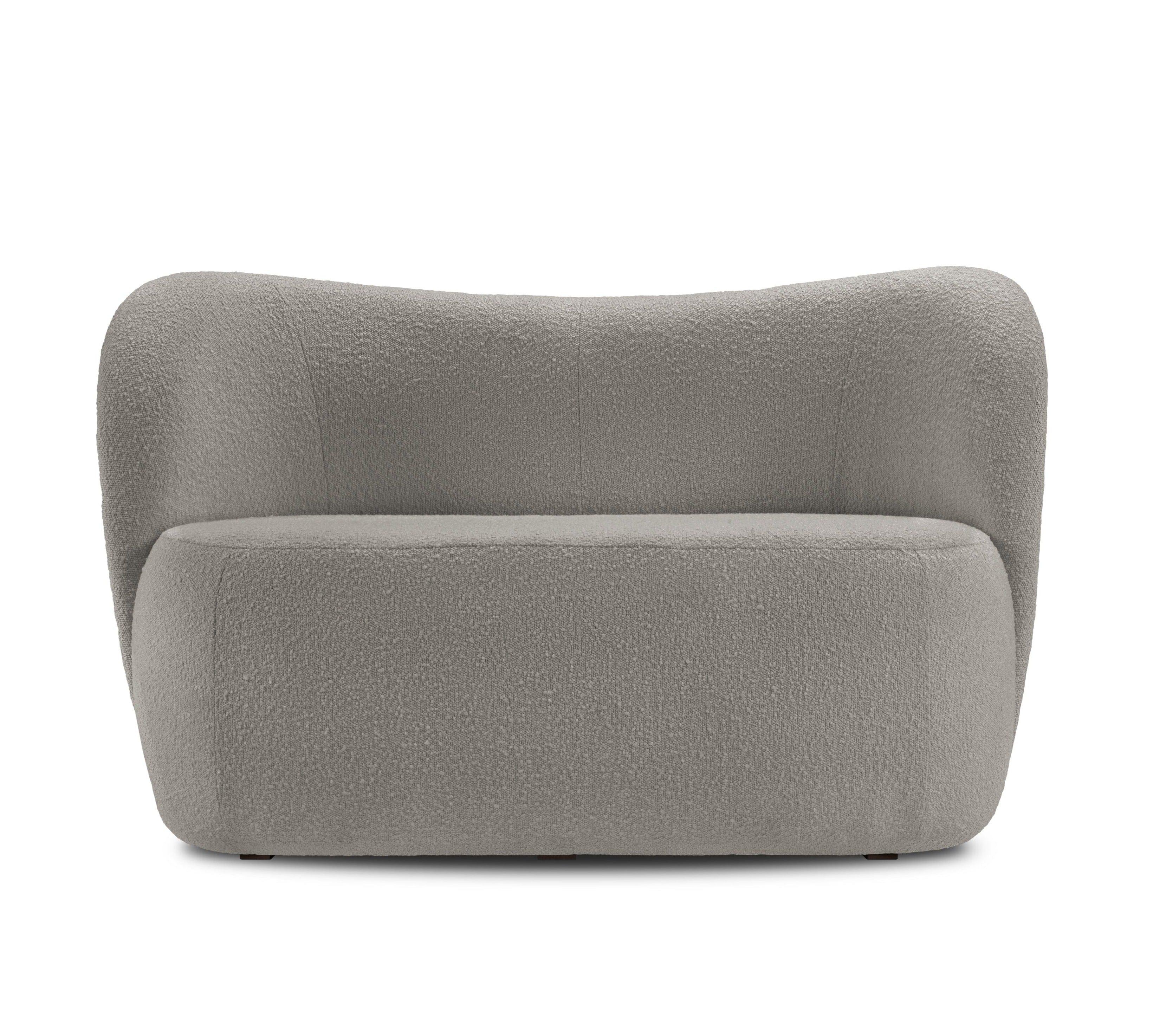 Sofa 2-osobowa SAAMIT boucle szary Micadoni    Eye on Design