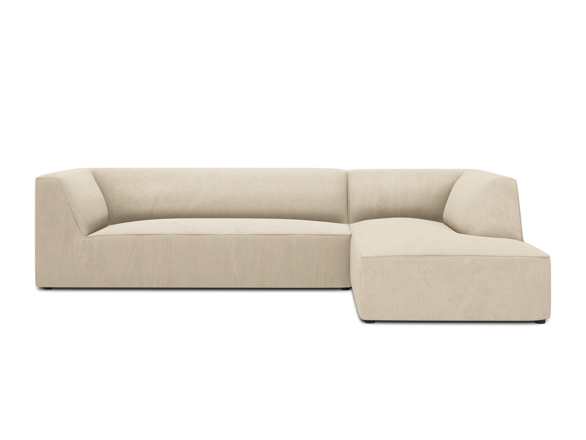 4-person right-sided beige Ruby Corner – Micadoni – Eye on Design