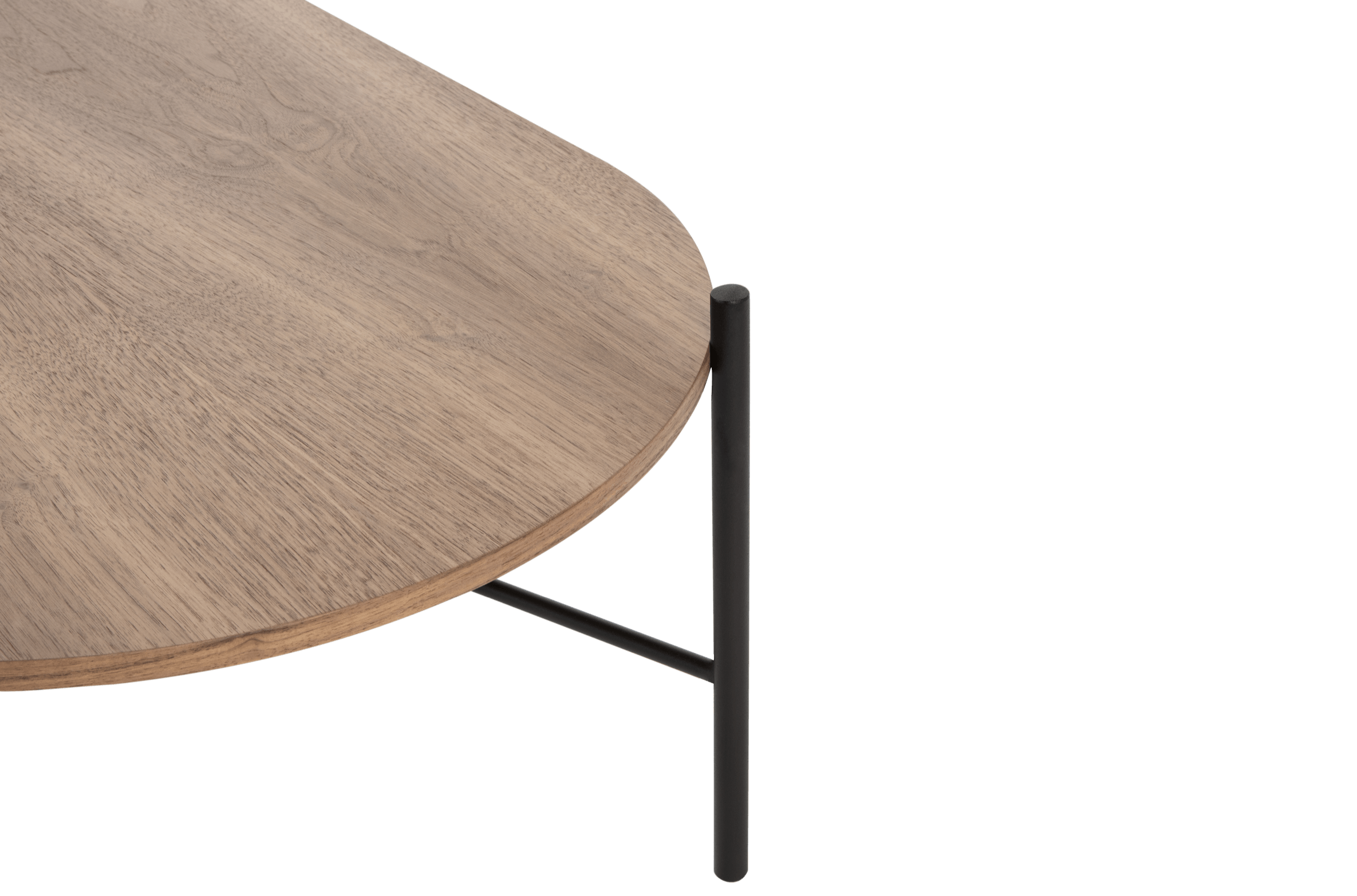 Stolik kawowy TOGLAN orzechowy – drewno orzechowe