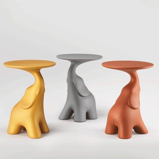 Stolik PAKO terakota Qeeboo    Eye on Design