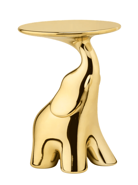 Stolik PAKO złoty Qeeboo    Eye on Design